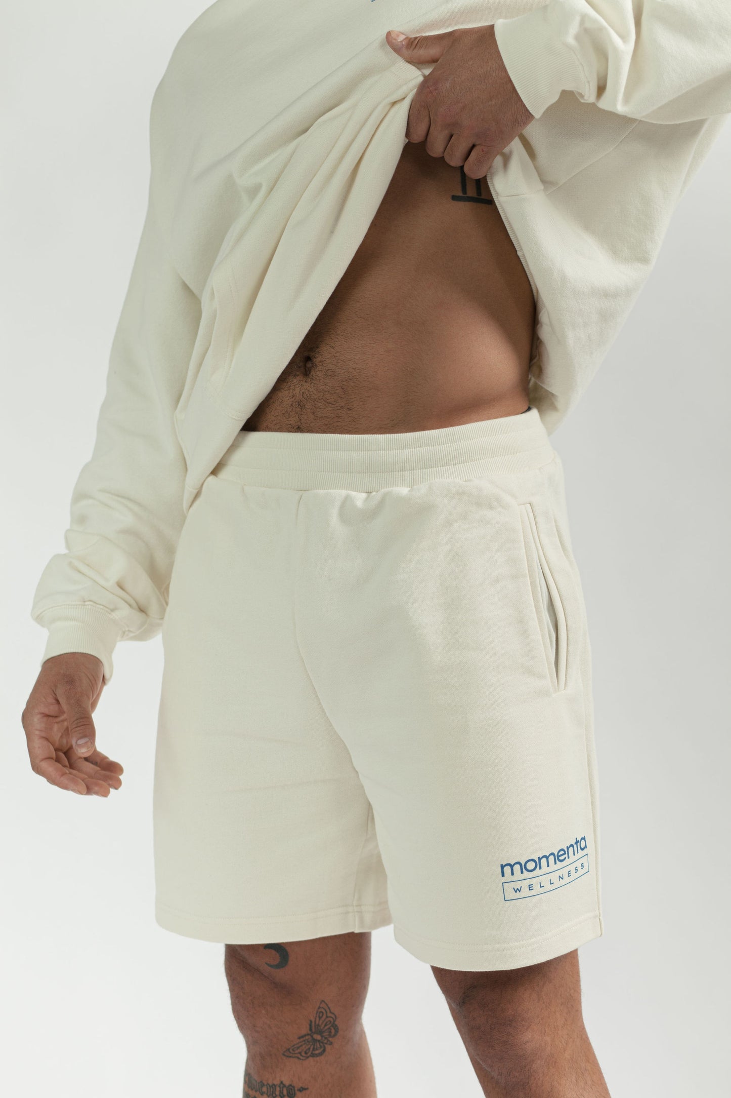 Sweat Shorts - Cream